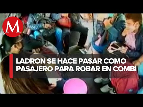 Continúan los asaltos a unidades del transporte público en el Estado de México