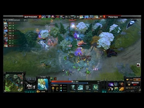 [KDL] Tier 1 : (Set1) MVP Phoenix VS PokerFace -DOTA2,EsportsTV