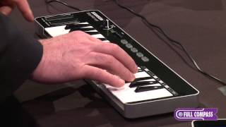 Video thumbnail for Samson Graphite M32 Miniature USB MIDI Controller Overview | Full Compass by Full Compass