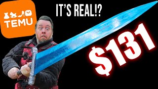 This sword is CRAZY! and it's from TEMU!?! - Elden Ring dark Moon sword review