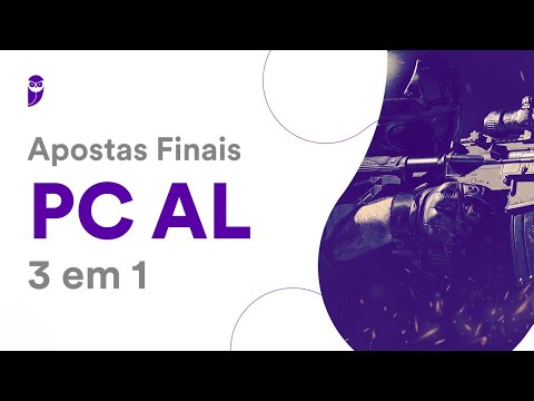 Apostas Finais PC AL – 3 em 1