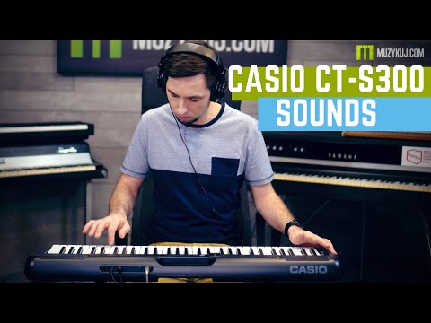 CASIO CT-S300, juoda video