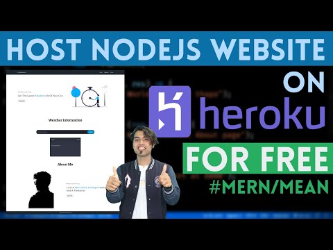 Host Websites For Free on HEROKU | Deploy Node Express App on Heroku in Hindi in 2020