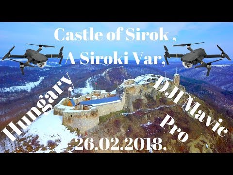 Castle of Sirok , A Siroki Var, Hungary, By Drone | DJI Mavic Pro | 26.02.2018.