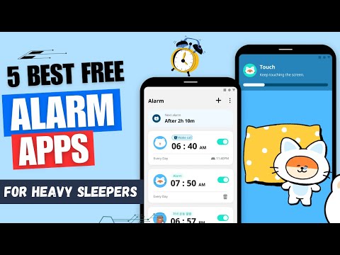 5 Best Free Alarm Apps to Wake Up Heavy Sleepers ⏰ | For Android | Apps that Will Wake You Up