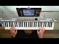 Beauty And The Beast Played On Tyros 4 Keyboard