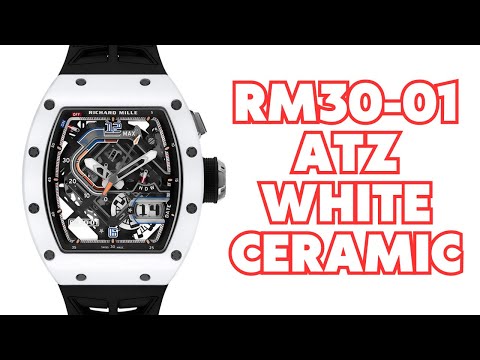 RICHARD MILLE RM30-01 ATZ White Ceramic - Overview