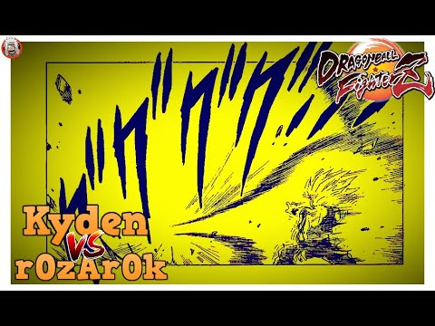 DBFZ r0zar0k vs Kyden - (GokuSSB, Gogeta, GokuUI) vs (TeenGohan, Vegeto, GokuGT)