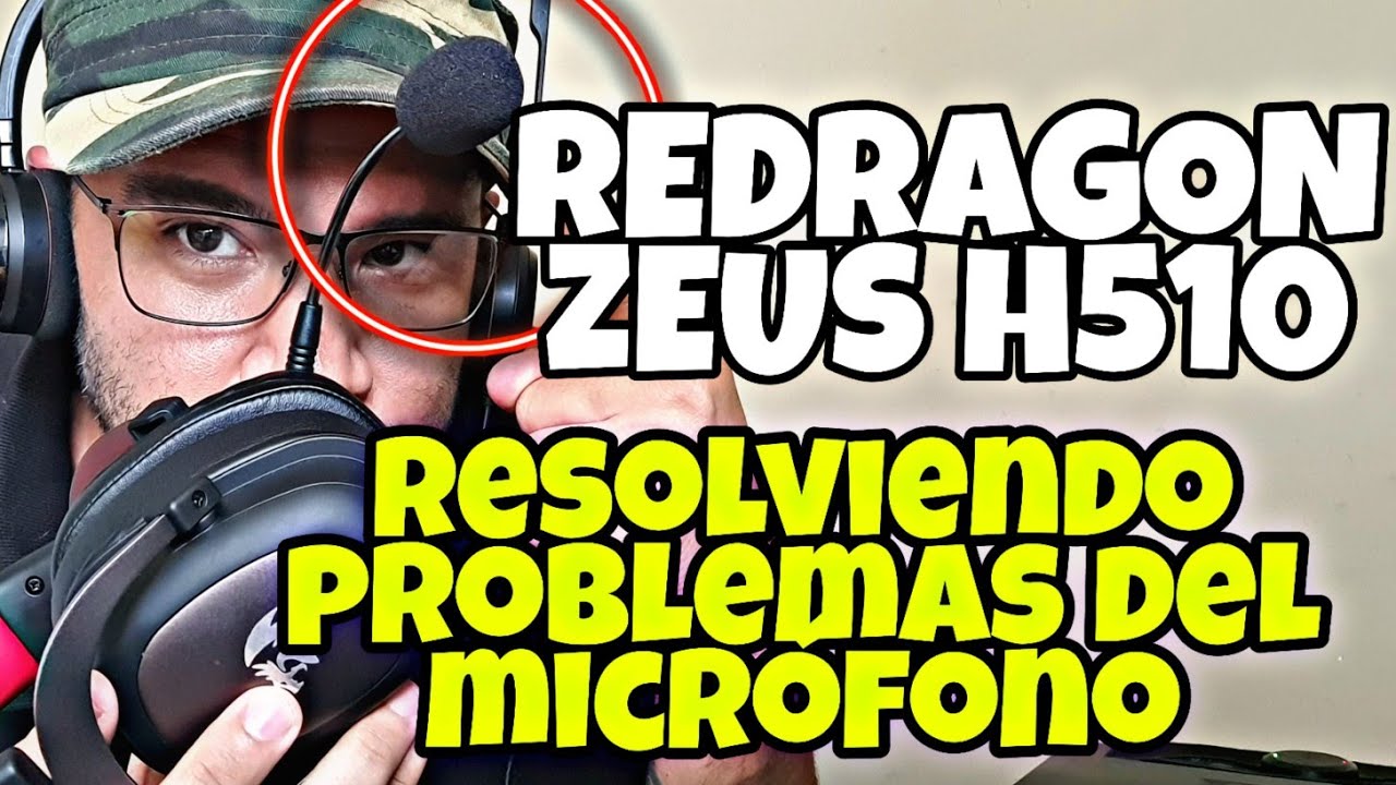 REDRAGON ZEUS H510 | RESOLVIENDO PROBLEMAS del MICROFONO