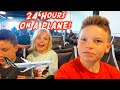 24 hours on a Plane! Ninja Kidz are going to Africa!