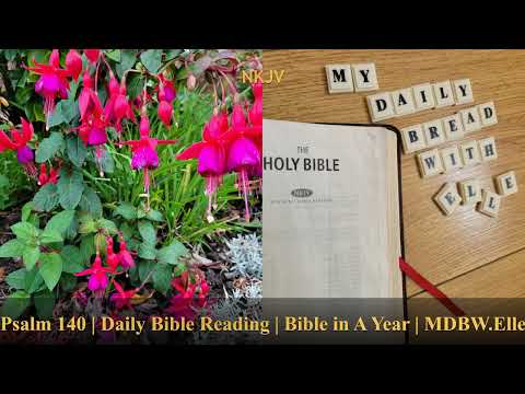 Psalm 140 | Daily Bible Reading | Bible in A Year | MDBW.Elle *Prayer for Deliverance from Evil Men*