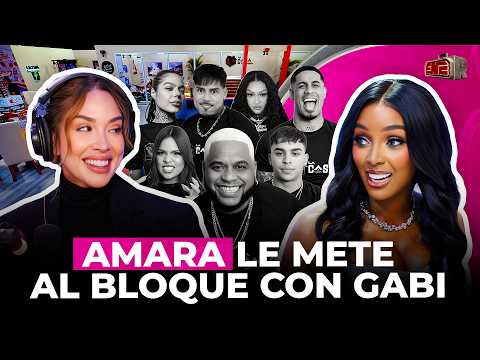 AMARA LA NEGRA LE METE AL BLOQUE CON GABI DESANGLES Y HABLA DE LA CASA DE ALOFOKE 2
