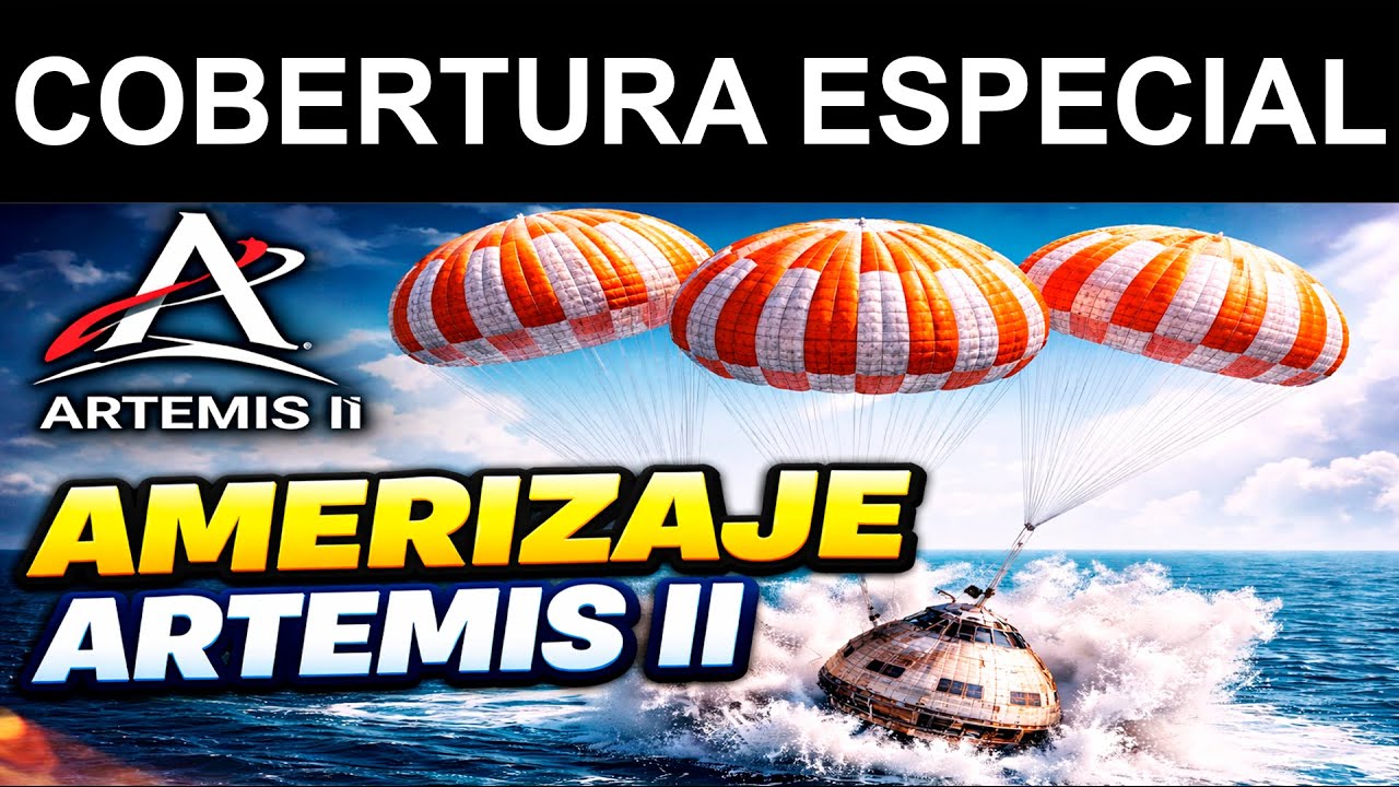 COBERTURA ESPECIAL: La llegada del Artemis II a la Tierra EN VIVO