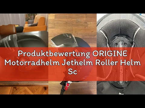 Produktbewertung ORIGINE Motorradhelm Jethelm Roller Helm Scooter Helm Chopper Helm Moped Mofa Helm