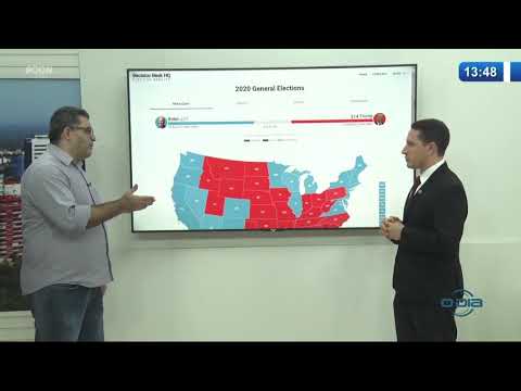 Cientista Político Germano Lúcio analisa disputa eleitoral para Presidente dos EUA 04 11 2020