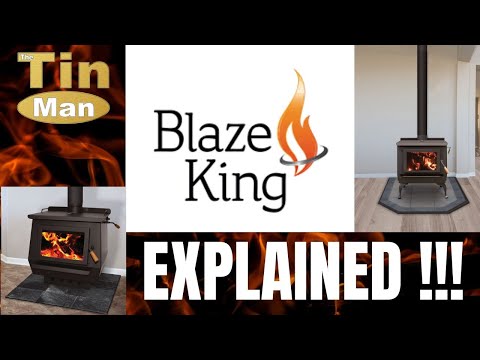 Blaze King Wood Stove - How it Works - In Depth Look Inside