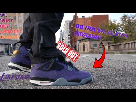GET READY! DO NOT MAKE THIS MISTAKE WITH THE JORDAN 4 “IMPERIAL PURPLE” THESE ARE A INSTANT SELLOUT?