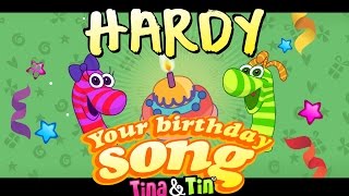 Tina&Tin Happy Birthday HARDY (Personalized So