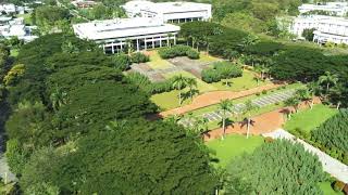 Universiti Utara Malaysia (UUM) : Drone flight over Canselori Building
