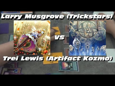 Larry Musgrove (Trickstars) Vs. Trei Lewis (Artifact Kozmo) - Plus One Gaming Feature Match