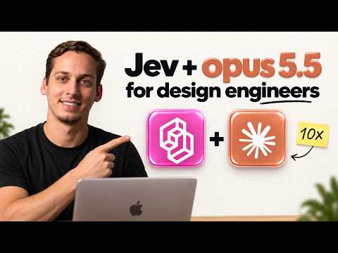 Claude Opus 5.5 + Jev Is a Cheat Code for Designers