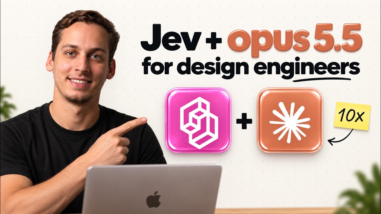 Claude Opus 5.5 + Jev Is a Cheat Code for Designers