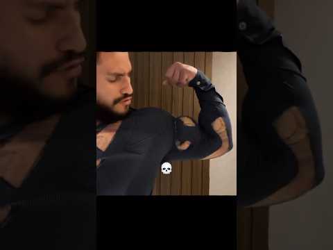 BODYBUILDER AURA 😈 GYM POWER 💪 SLEEPER BODYBUILDER AURA  #sleeper #bodybuilder #aura #shorts #video