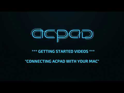 Getting Started - Connecting ACPAD with your computer  (2 of 2)