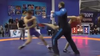 Wrestlers Unleashed: Intense Fist Fights and Raw Emotions During Wrestling Bouts