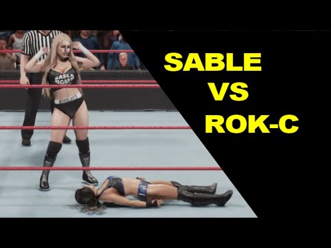 WWE 2K19 Rok-C vs Sable - Knockout Match