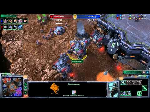 Starcraft 2 - 117 - TvZ GoOdy vs Hanfy - EPS Summer 2012 Playoffs RO4 Map4 - Deutsch