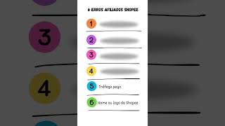 Afiliado Shopee: Você NÃO pode cometer esses ERROS