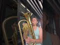 B flat scale euphonium
