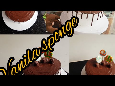 vanila sponge cake 🍰|abia's world|