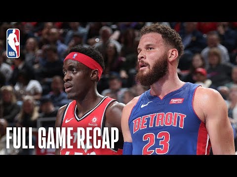 RAPTORS vs PISTONS | Toronto & Detroit Go Down To The Wire In Overtime | March 3, 2019