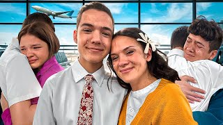 He Left Us! Goodbye To My Son For 2 Years! *Very Emotional*