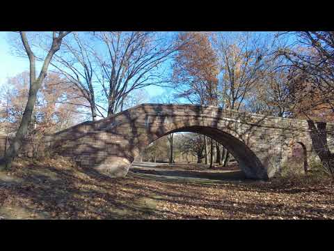 ⁴ᴷ⁶⁰ Walking Boston, MA: Riverway Park
