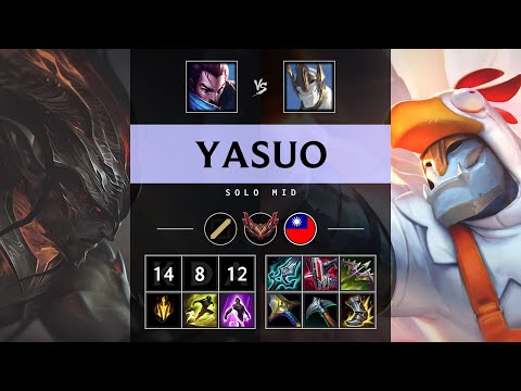 Yasuo Mid vs Galio - TW Grandmaster Patch 25.20