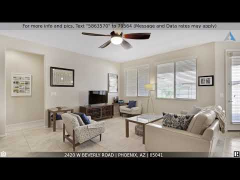 Priced at $510,000 - 2420 W BEVERLY Road, Phoenix, AZ 85041