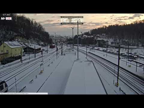 Staniční hlášení a vlaky Ústí nad Orlicí - Zpoždění, zrušení vlaku, přerušené hlášení, 8.2.2021, 3/5