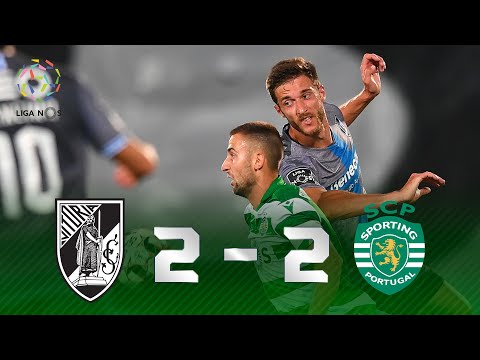 JOGÃO! Melhores momentos de Vitória de Guimarães 2 x 2 Sporting pela Liga NOS