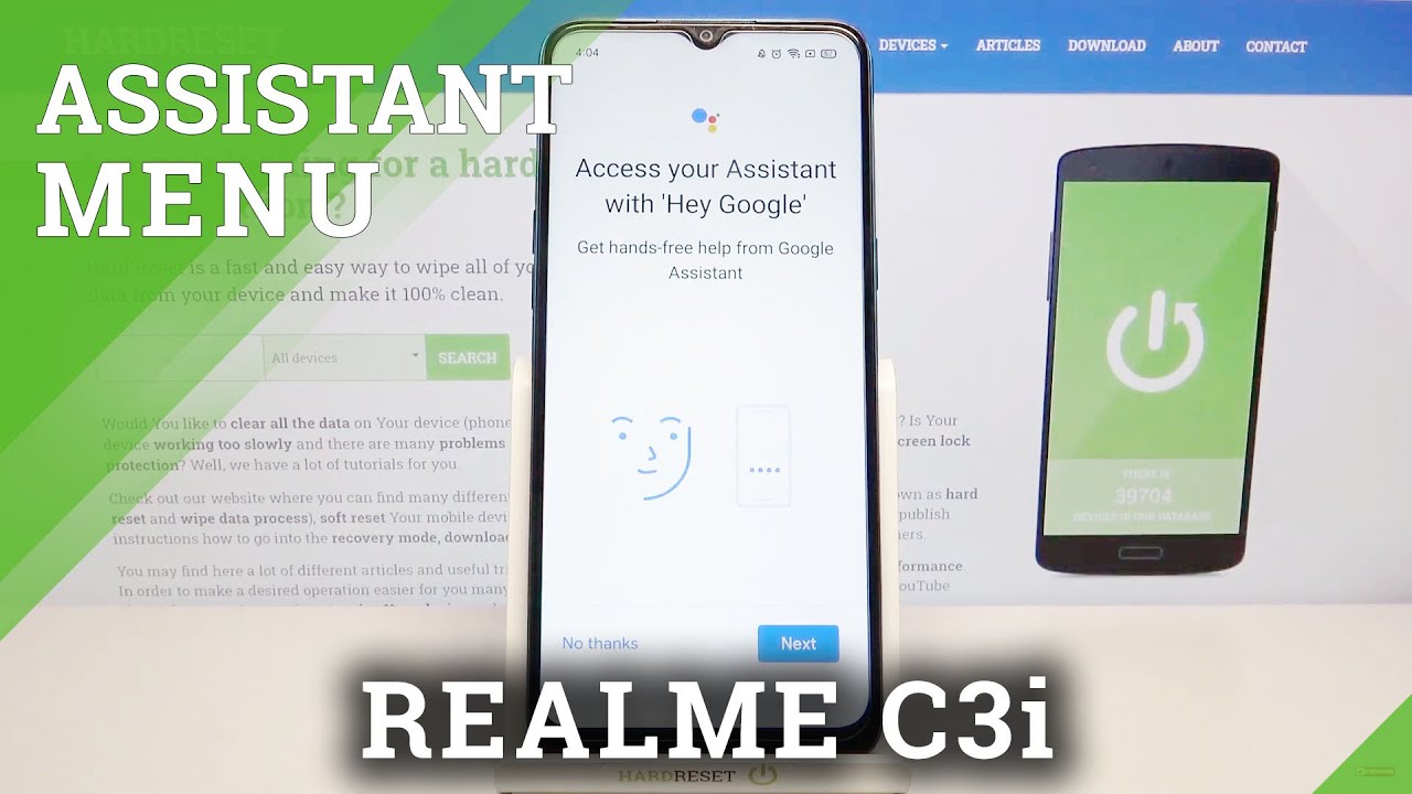 How to Activate Hey Google on REALME C3i – Turn On Hey Google