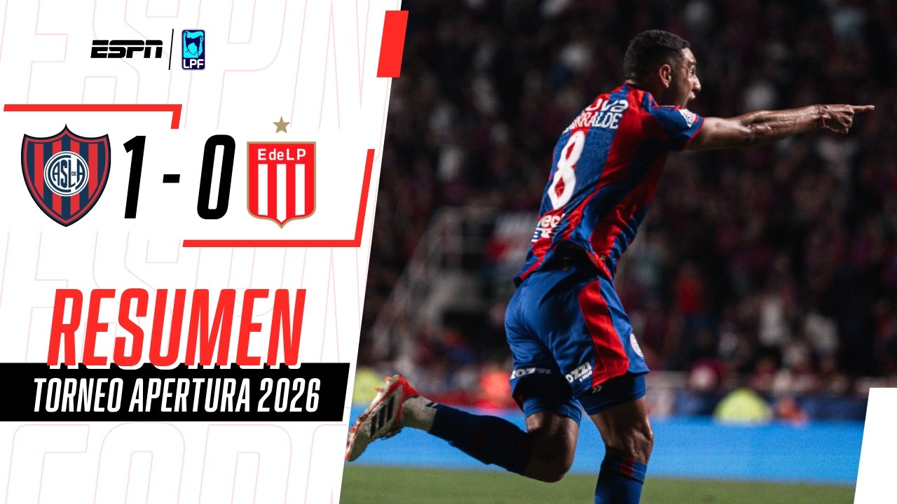 NOCHE DE LLUVIA Y FESTEJO PARA EL CICLÓN ANTE EL PINCHA | San Lorenzo 1-0 Estudiantes | RESUMEN