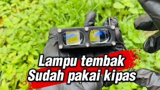 ISUN MPT2 40 Wattage Blue Lens Super Slim Car Grill Spotlight Laser Gun LED Light