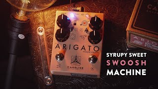 Video thumbnail for Caroline Guitar Co Arigato Phaser/Vibrato - First Sights & Sounds by The Pedal Zone