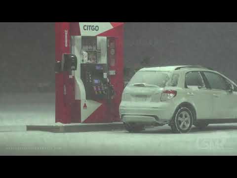 11-8-2019 Erie, PA - Heavy Lake Effect Snow - First Significant Accumulation of the Season - I-90