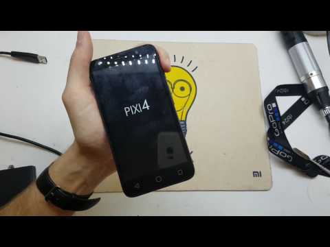 Hardreset pixi 4 Alcatel