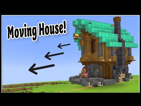 GoodTimesWithScar - I Made My Minecraft HOUSE MOVE!    ( create mod - Ep1 )