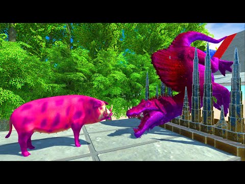 Every Unit Jump Over TRAP PIERCER - Animal Revolt Battle Simulator