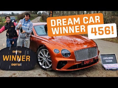 Winner! Week 1 2019 (December 31st - January 6th) - Philip Cottrell - Bentley Continental + £20k
